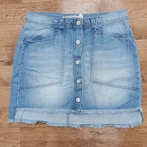 Chelsea & Violet Blue Denim Mini Skirt